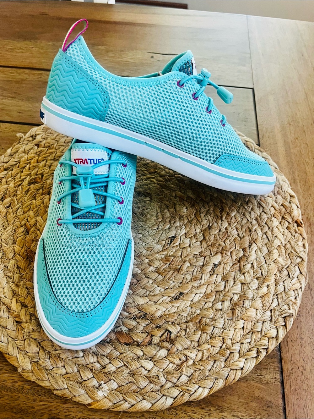 XTRATUF Women’s Size 9 Aqua Mesh Slip-On Sneakers; only worn 1x! Perfect conditi - Picture 7 of 11